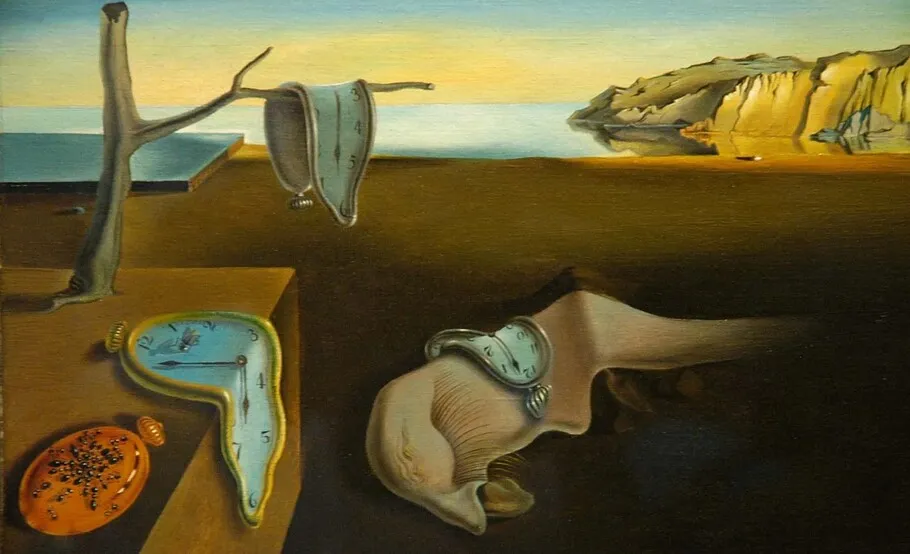Painting Salvador Dali